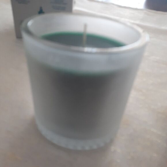 Partylite P1550 Hunter P1513 Calista Jar Candle and Brass Holder NEW - Picture 5 of 8